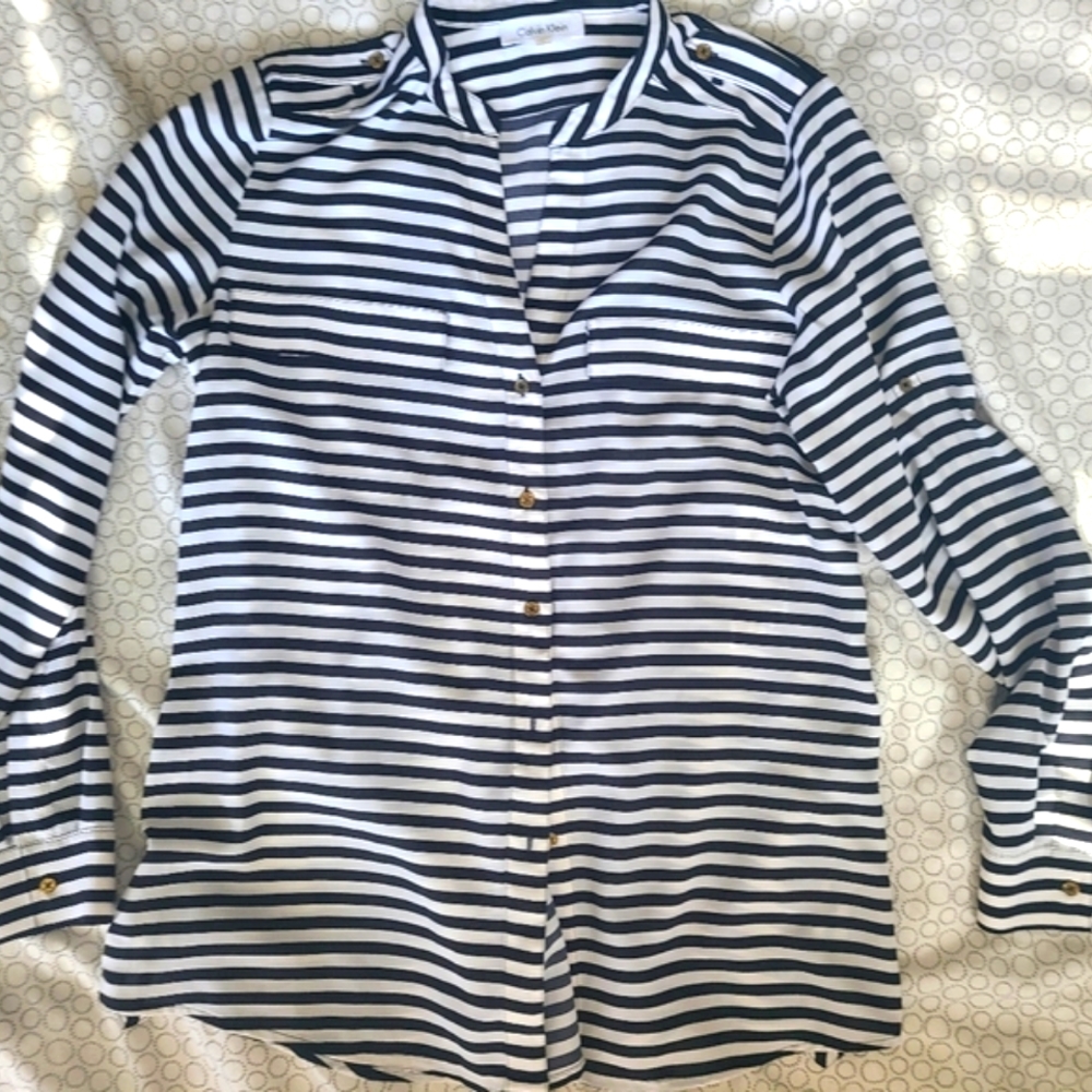 Calvin Klein Long Sleeve Blouse